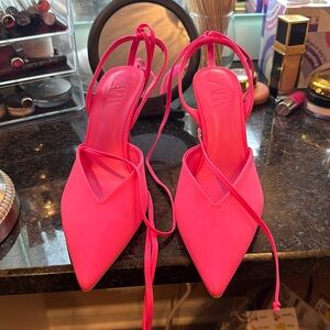 Zara pink shoes 40/9